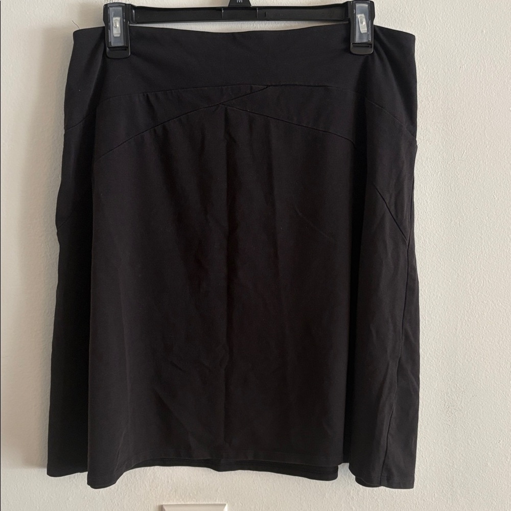 Patagonia Classic Black Flared Skirt - Solid Black Women’s Size Medium
